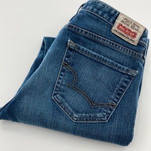 Vtg y2k Big Star Denim Jeans Sugar Straight Cut Fit Jeans Women’s Size 30
